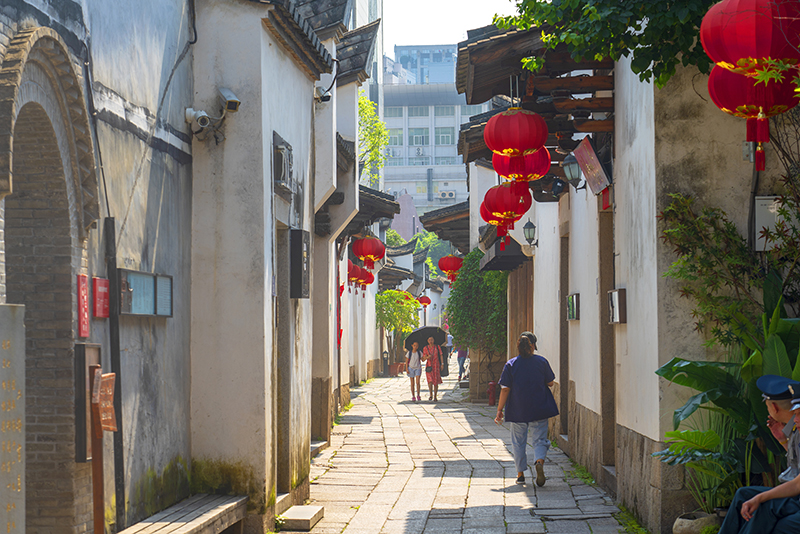 2019年6月28日，福州，三坊七巷風(fēng)光。